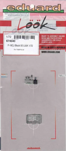 EDU674040 1:72 Eduard Look - F-16CJ Block 50 Falcon (TAM kit)