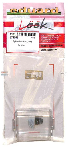 EDU674052 1:72 Eduard Look - Spitfire Mk.I (IBG kit)