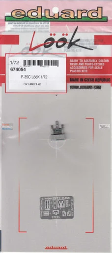 EDU674054 1:72 Eduard Look - F-35C Lightning II (TAM kit)