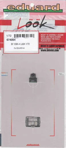 EDU674064 1:72 Eduard Look - Bf109K-4 (EDU kit)