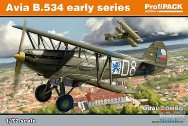 EDU70103 1:72 Eduard Avia B.534 Early Series Dual Combo ProfiPack