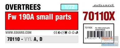EDU70110X 1:72 Eduard Fw 190A Small Parts OVERTREES
