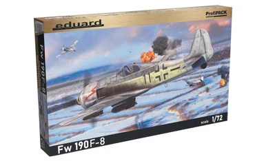 1/72 Eduard Fw 190F-8 ProfiPack Plastic Model Kit