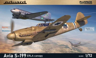 EDU70152 1:72 Eduard Avia S-199 Erla Canopy ProfiPACK Edition