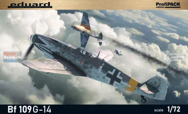 EDU70161 1:72 Eduard Bf109G-14 ProfiPACK Edition