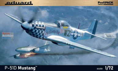 EDU70173 1:72 Eduard P-51D Mustang [ProfiPack Edition]