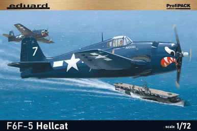 1/72 F6F-5 Hellcat Aircraft (Profi-Pack Plastic Kit)