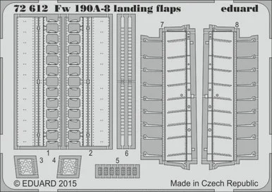 1/72 Eduard Fw190A8 Landing Flaps for EDU