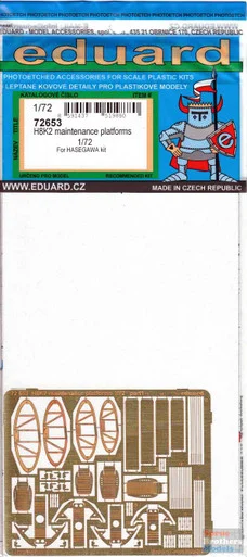 EDU72653 1:72 Eduard PE - H8K2 Emily Maintenance Platforms (HAS kit)