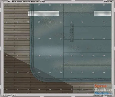 EDU73424 1:72 Eduard Color PE - Zuikaku Carrier Deck Lift Area