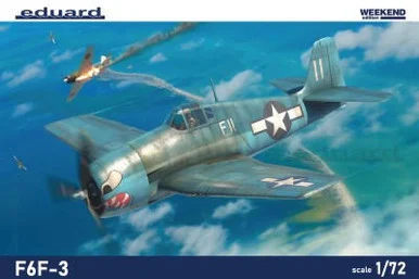 1/72 F6F3 Hellcat USAF Fighter (Plastic Kit) - Eduard