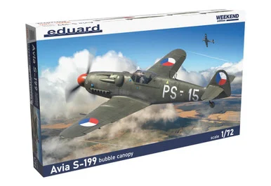 1/72 Eduard Avia S-199 (Bubble Canopy) Plastic Model Kit