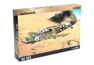 1/48 Eduard Bf 108 ProfiPack Plastic Model Kit