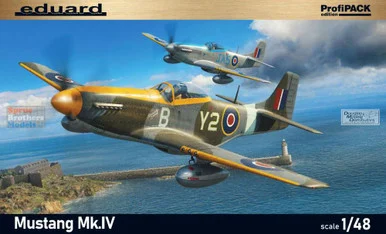 EDU82104 1:48 Eduard Mustang Mk.IV ProfiPack