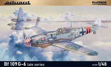 1/48 Bf109G6 Late Series Fighter (Profi-Pack Plastic Kit)