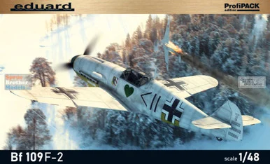 EDU82115 1:48 Eduard Bf109F-2 ProfiPACK