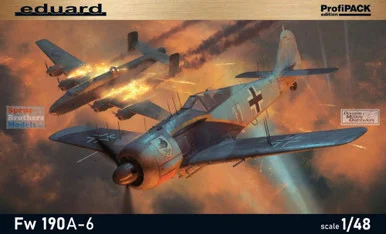 EDU82137 1:48 Eduard Fw190A-6 ProfiPACK