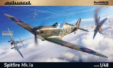 EDU82151 1:48 Eduard Spitfire Mk.Ia ProfiPACK
