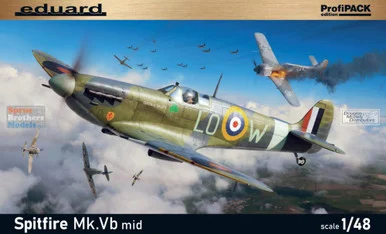 EDU82157 1:48 Eduard Spitfire Mk.Vb Mid ProfiPACK Edition