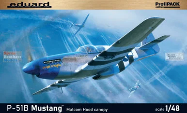 EDU82176 1:48 Eduard P-51B Mustang Malcolm Hood Canopy [ProfiPack Edition]