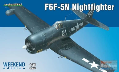EDU84133 1:48 Eduard F6F-5N Hellcat Nightfighter Weekend Edition