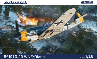EDU84182 1:48 Eduard Weekend Edition - Bf109G-10 WNF/Diana