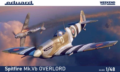 1/48 Eduard Spitfire Mk.Vb OVERLORD EDUARD-WEEKEND Plastic Model Kit