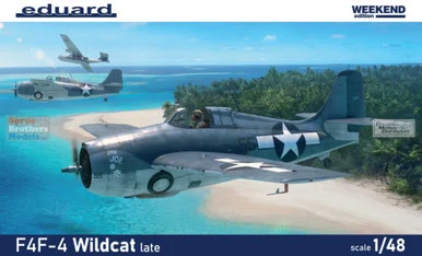 EDU84204 1:48 Eduard F4F-4 Wildcat Late Weekend Edition