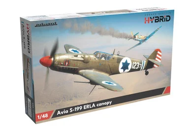 1/48 Eduard Eduard Avia S-199 Erla Canopy - Hybrid Kit