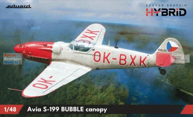 EDU948012 1:48 Eduard Avia S-199 Bubble Canopy [Hybrid]
