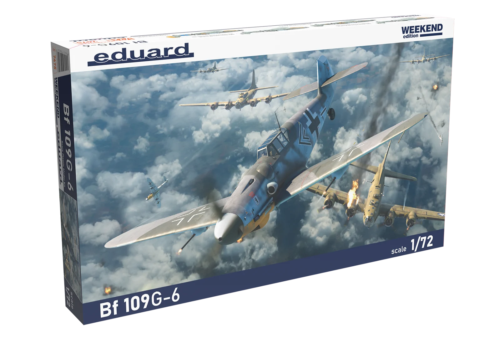 Eduard Messerschmitt Bf 109G-6 1/72 Scale Model Kit