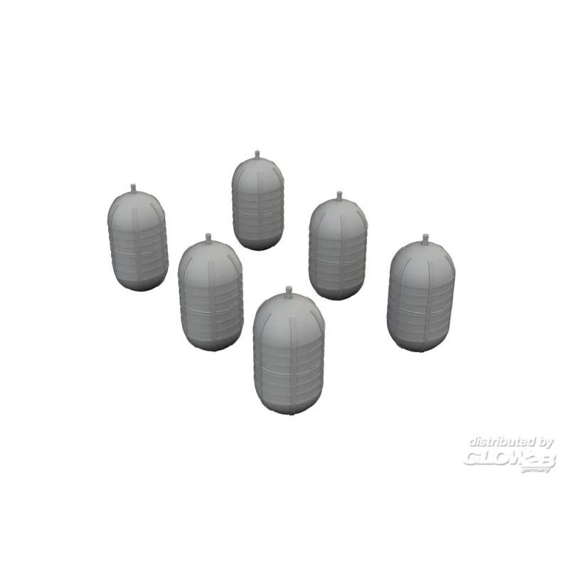 WWII USAAF oxygen tank G-1 PRINT Accessory