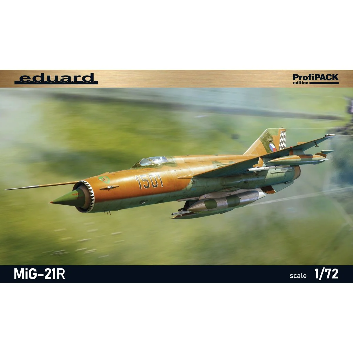 Eduard 70147 eduard-profipack mig-21r 1/72 Model kit