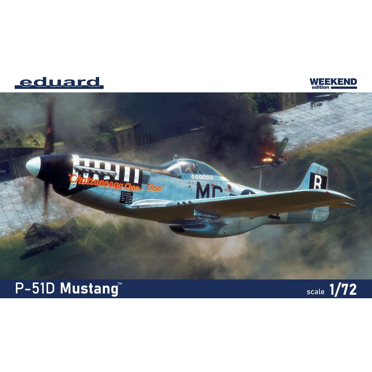 Eduard 7477 eduard-weekend p-51d mustang 1/72 Model kit