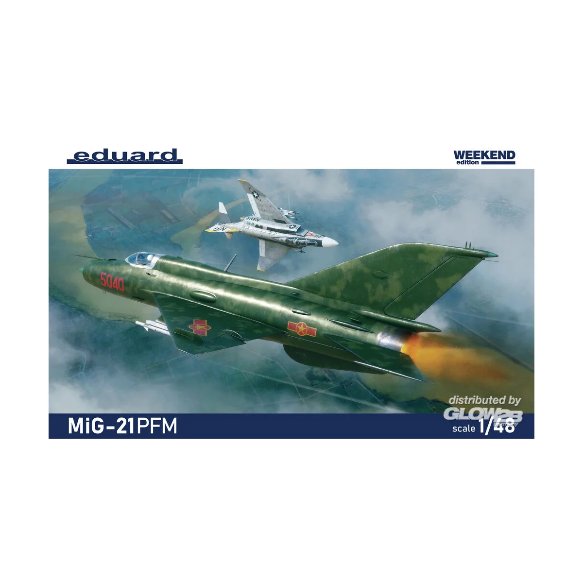 MiG-21PFM EDUARD-WEEKEND Model kit