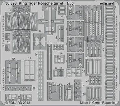 1/35 Eduard Big Ed King Tiger Porsche for Meng