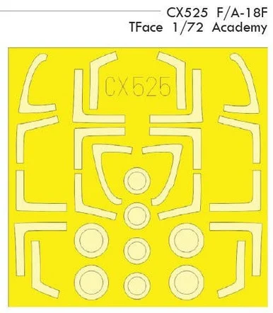 1/72 Eduard Mask F/A-18F TFace for ACY