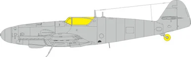 1/72 Eduard Bf 109G-10 MASK for EDUARD