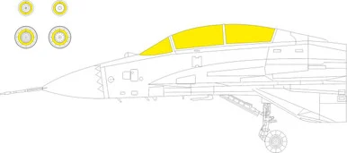 1/48 Eduard MiG-35 MASK for HOBBY BOSS