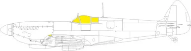 1/48 Eduard Spitfire Mk.IX TFace MASK for EDUARD