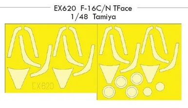 1/48 Eduard Mask F-16C/N TFace for TAM