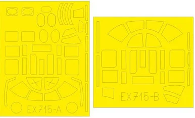 1/48 Eduard Mask B-25D TFace for RMG