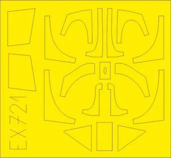 1/48 Eduard Mask Fw190A5 for EDU