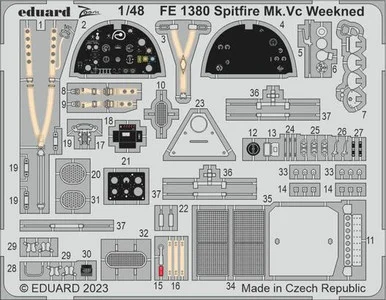 1/48 Eduard Spitfire Mk.Vc Weekend FE1380