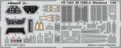 1/48 Eduard Bf 109E-4 Weekend Zoom set