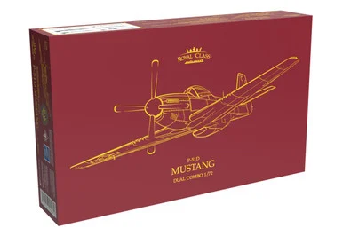 1/72 Eduard P-51D Mustang dual combo Royal Class Plastic Model Kit