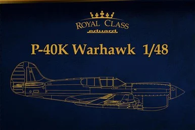1/48 Eduard P-40K Warhawk Royal Class Dual Combo Plastic Model Kit
