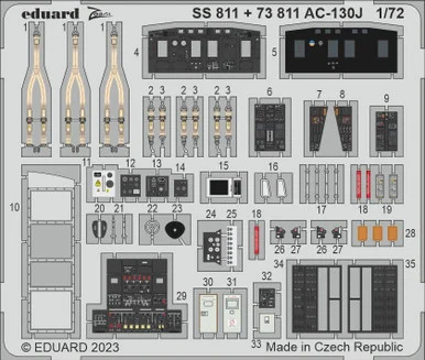 1/72 Eduard AC-130J SS811