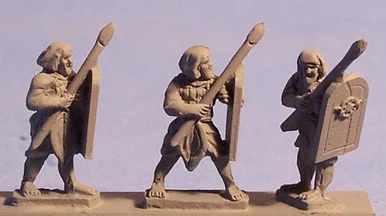 PIG030002 - NEW KINGDOM EGYPTIAN SPEARMEN
