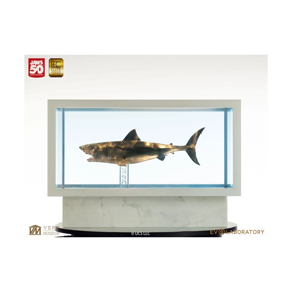 Jaws 1/18 Scale Model Jaws Bronze 60 cm Statue - Elite Creature Collectibles